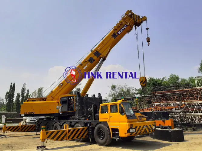 Sewa Telescopic Truck Crane  pelabuhan gresik